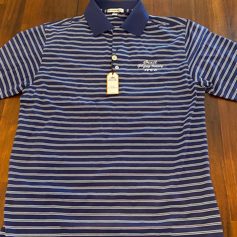 NWT Peter Millar Performance Golf Polo